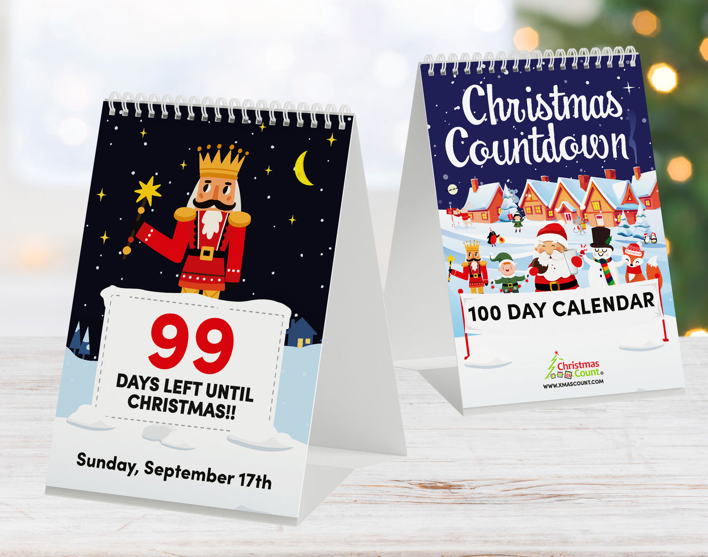 100 Day Christmas Countdown Calendar 2023