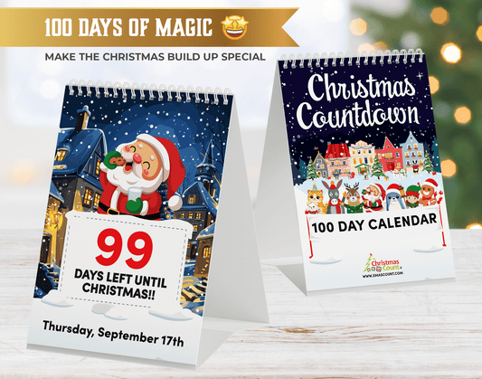 100 Day Christmas Countdown Official Calendar 2026 - Christmas Count