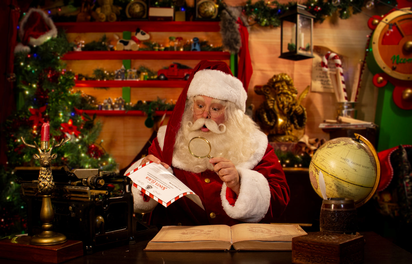 Luxury Authentic Personalised Santa Letter & Nice List Certificate 2024 + FREE extras