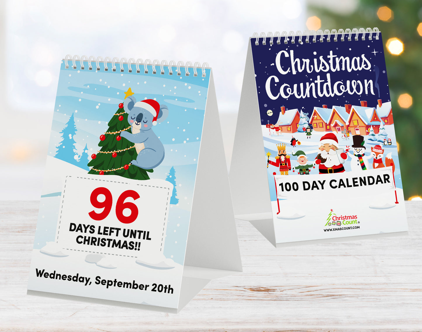 100 Day Christmas Countdown Calendar 2023