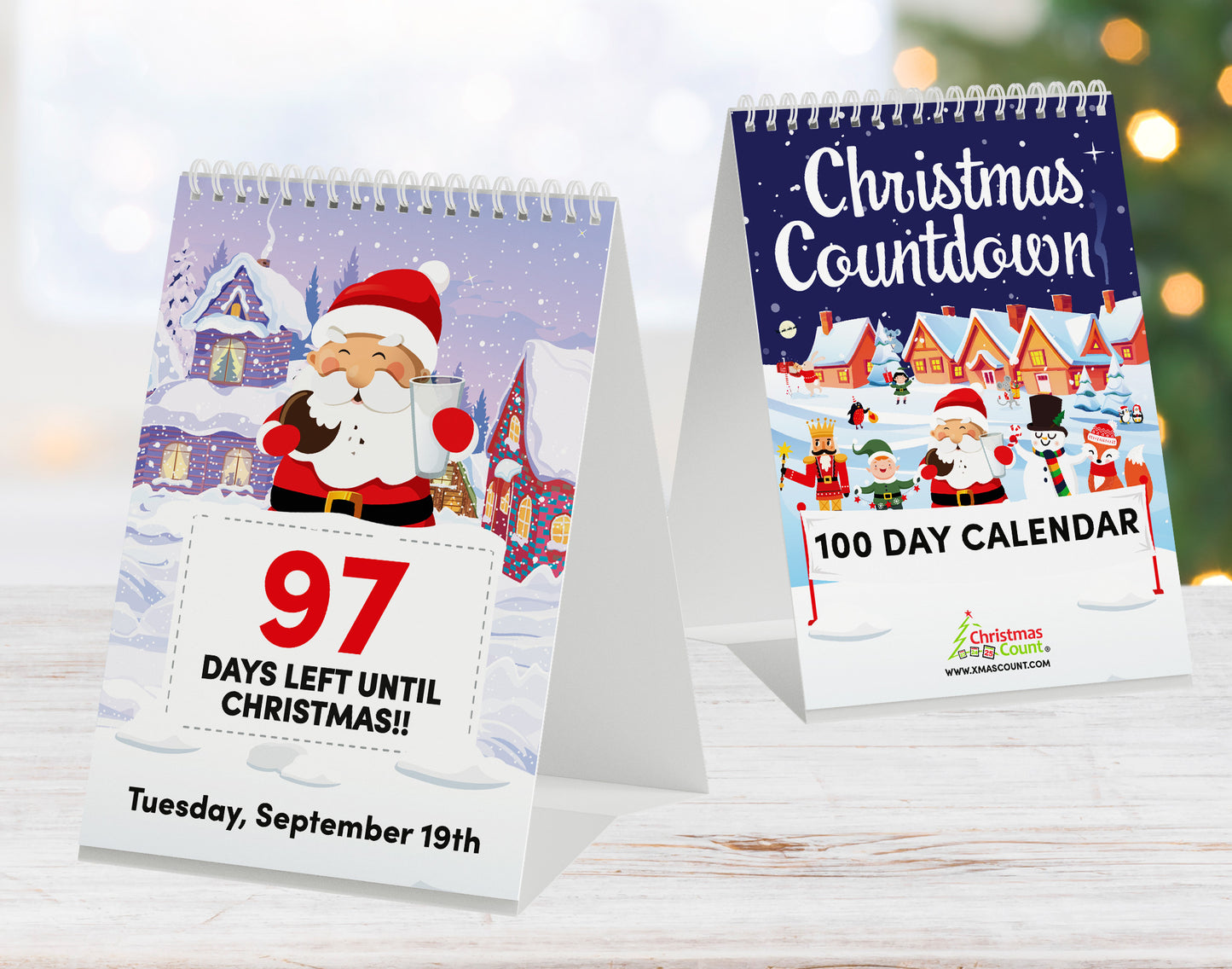 100 Day Christmas Countdown Calendar 2023