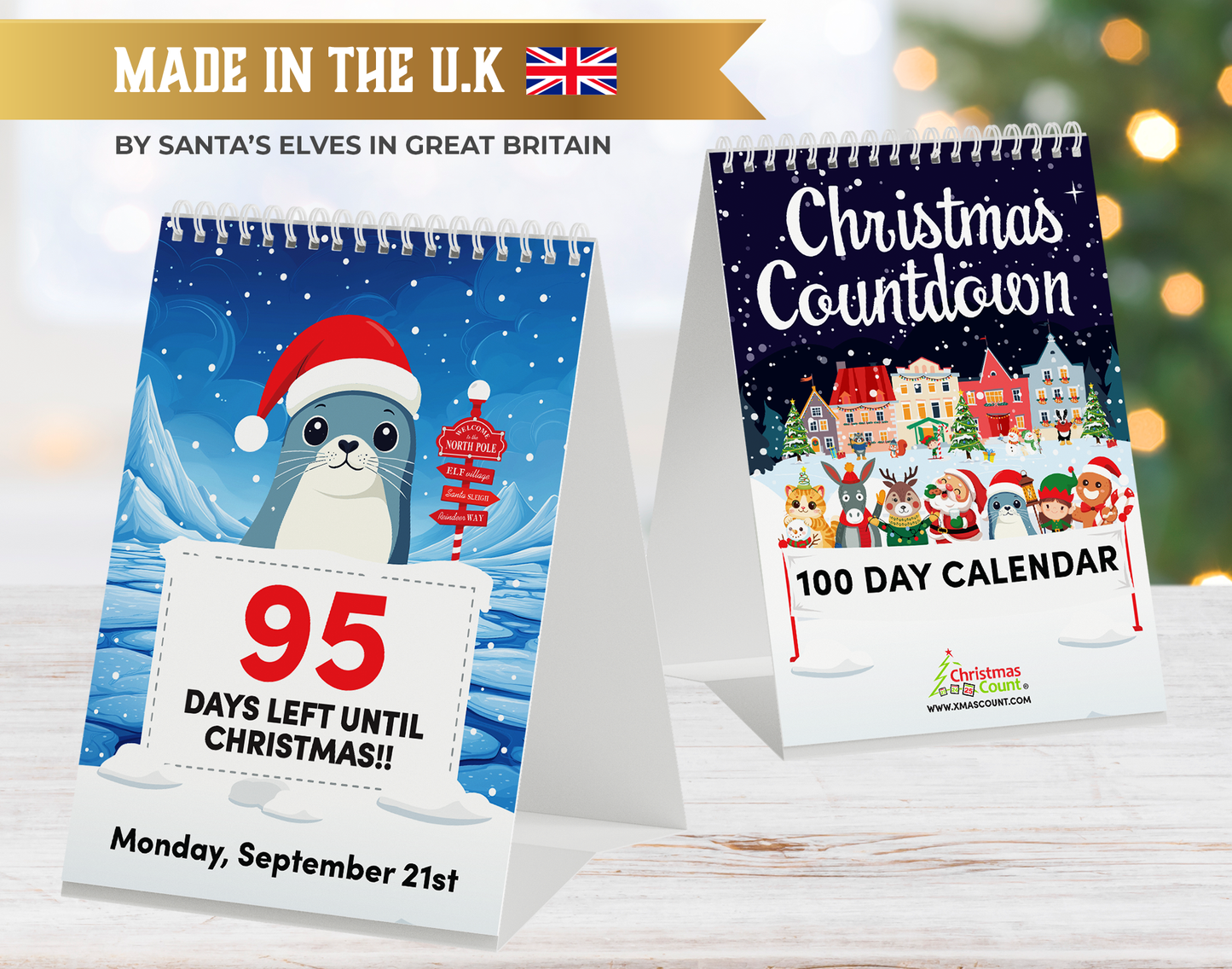 100 Day Christmas Countdown Official Calendar 2026
