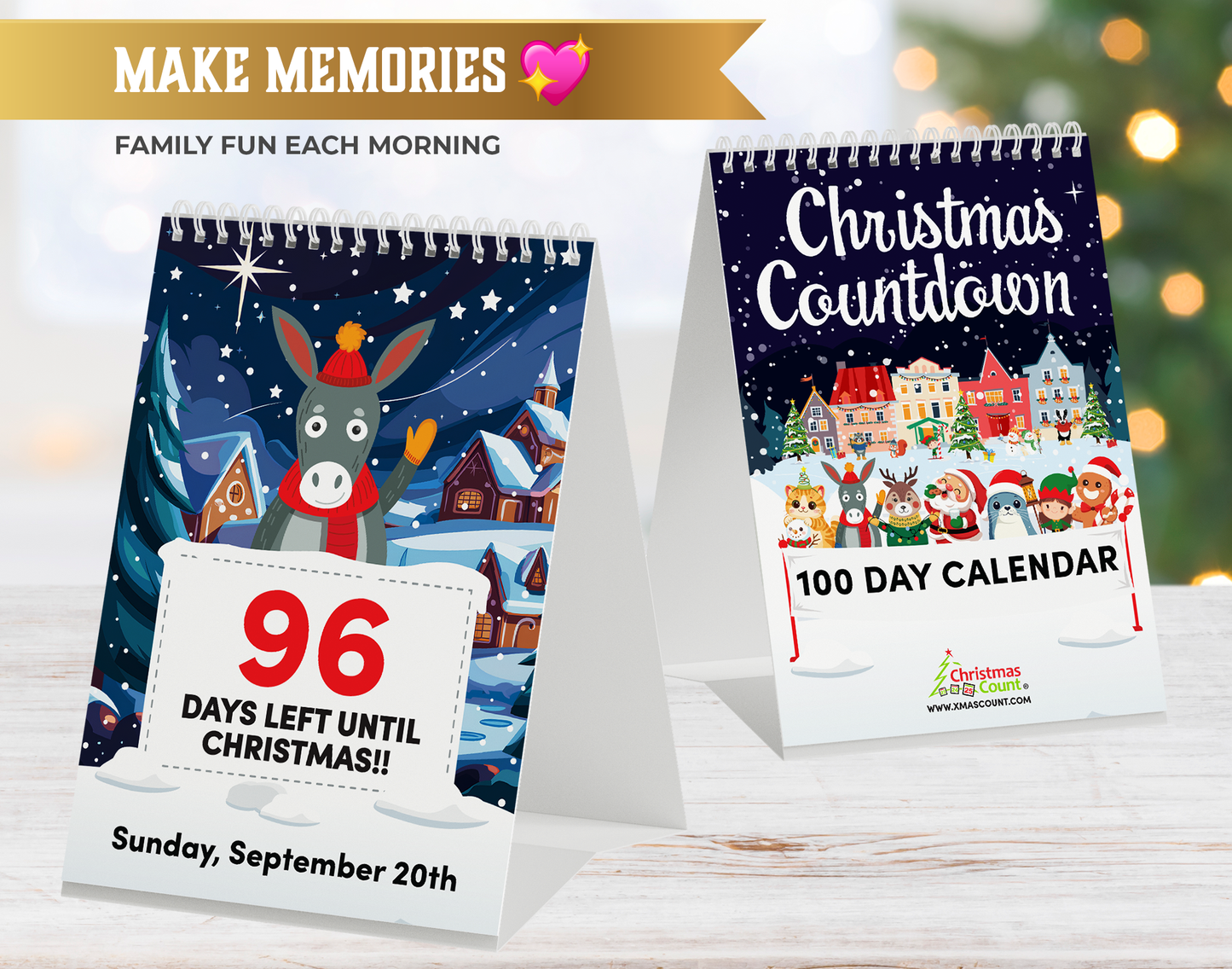 100 Day Christmas Countdown Official Calendar 2026