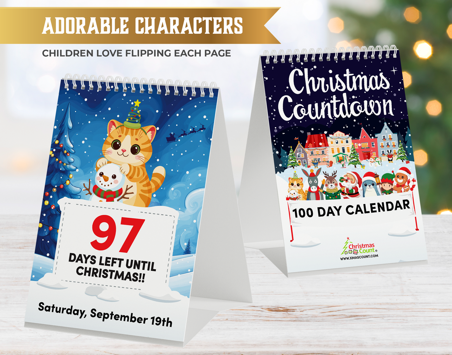 100 Day Christmas Countdown Official Calendar 2026