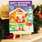 Santa's 10-Day Magical Countdown: A Festive Journey with Beautifully Illustrated Cards and Wooden Stand